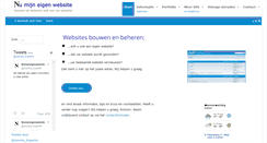 Desktop Screenshot of numijneigenwebsite.nl