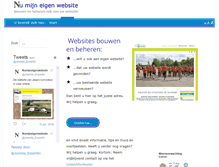 Tablet Screenshot of numijneigenwebsite.nl